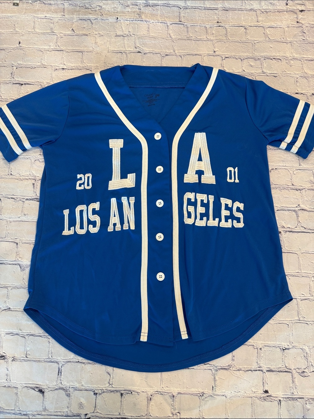 Los Angeles Dodgers 2001 | Orange Kiss | Baseball Jersey | Men’s Medium | EUC